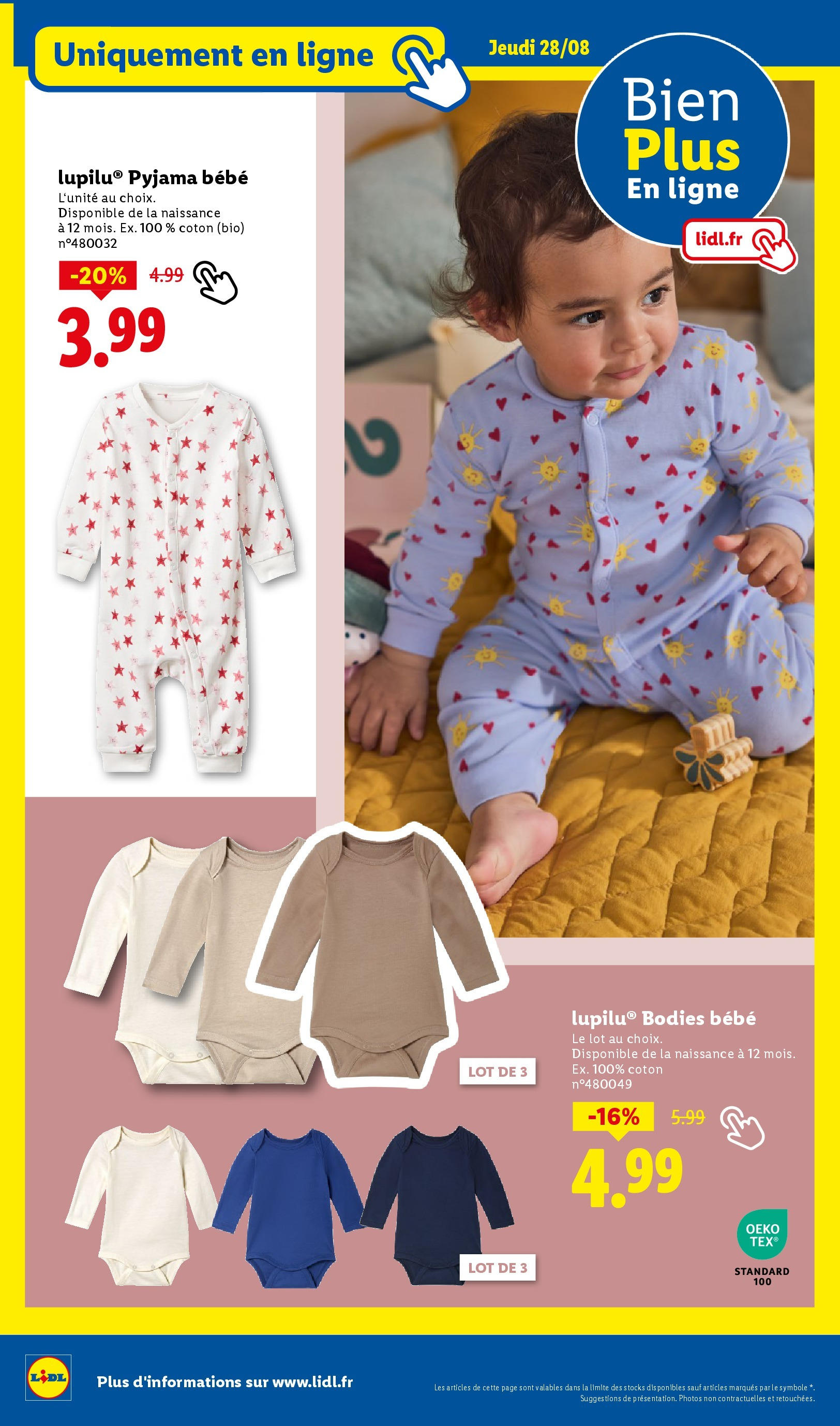 Catalogue LIDL du 27/08/2025 | Promo prospectus en ligne | Page: 37 | Produits: Coton, Pyjamas, Pyjama Catalogue LIDL du 27/08/2025 | Promo prospectus en ligne | Page: 37 | Produits: Coton, Pyjamas, Pyjama