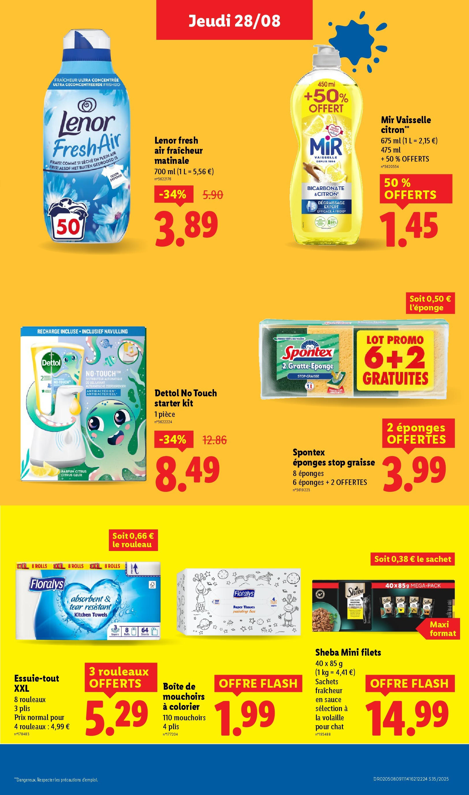 Catalogue LIDL du 27/08/2025 | Promo prospectus en ligne | Page: 21 | Produits: Citron, Lenor, Parfum, Mouchoirs Catalogue LIDL du 27/08/2025 | Promo prospectus en ligne | Page: 21 | Produits: Citron, Lenor, Parfum, Mouchoirs
