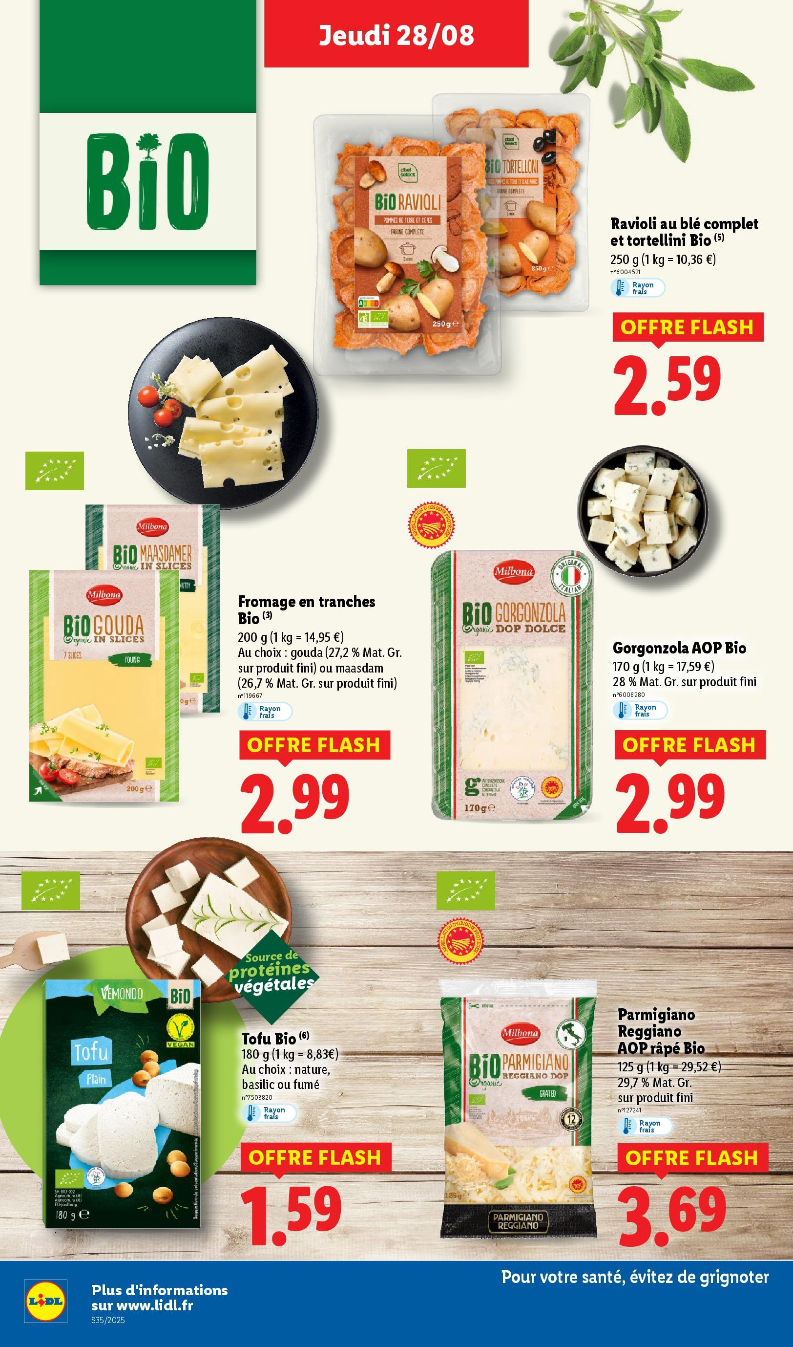 Catalogue LIDL du 27/08/2025 | Promo prospectus en ligne | Page: 22 | Produits: Farine, Fromage, Pommes, Gouda Catalogue LIDL du 27/08/2025 | Promo prospectus en ligne | Page: 22 | Produits: Farine, Fromage, Pommes, Gouda
