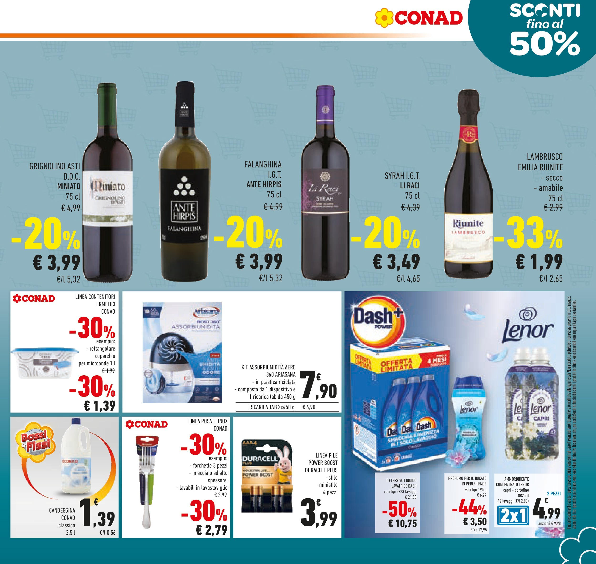 Volantino Conad dal 26/08/2025 β³ Settembre | Pagina: 19 | Prodotti: Pile, Microonde, Lavatrice, Profumo Volantino Conad dal 26/08/2025 > Anteprima - Settembre | Pagina: 19 | Prodotti: Pile, Microonde, Lavatrice, Profumo