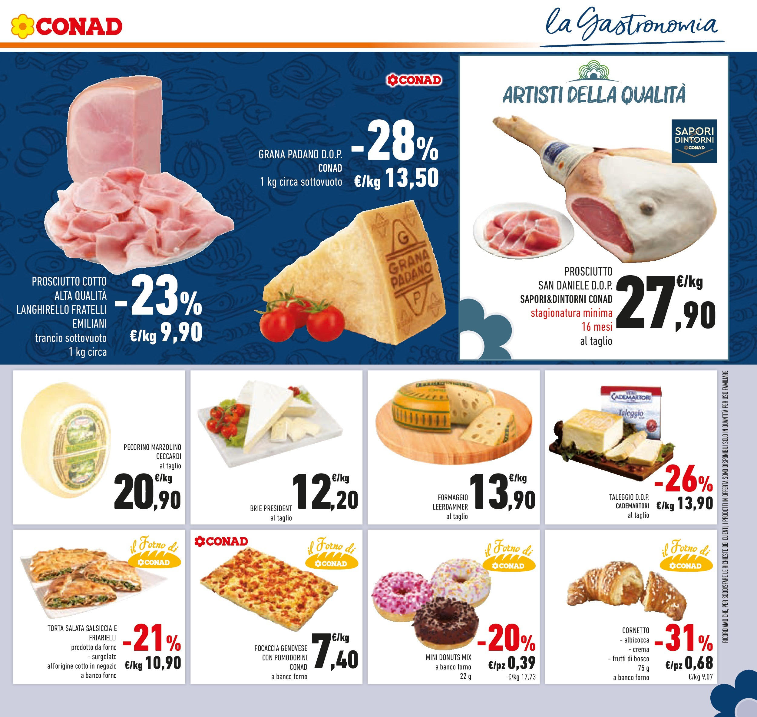 Volantino Conad dal 26/08/2025 β³ Settembre | Pagina: 27 | Prodotti: Crema, Focaccia, Salsiccia, Friarielli Volantino Conad dal 26/08/2025 > Anteprima - Settembre | Pagina: 27 | Prodotti: Crema, Focaccia, Salsiccia, Friarielli