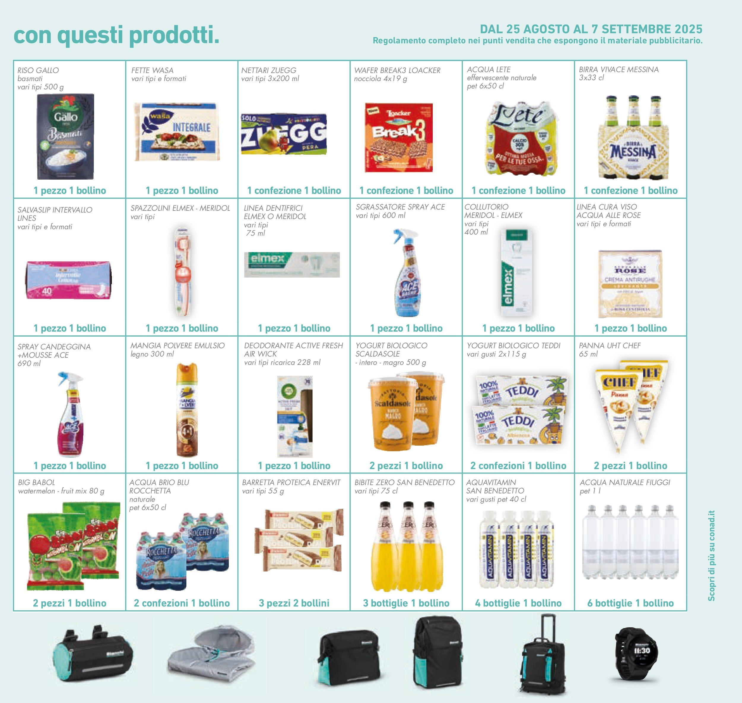 Volantino Conad dal 26/08/2025 β³ Settembre | Pagina: 31 | Prodotti: Yogurt, Deodorante, Collutorio, Bibite Volantino Conad dal 26/08/2025 > Anteprima - Settembre | Pagina: 31 | Prodotti: Yogurt, Deodorante, Collutorio, Bibite