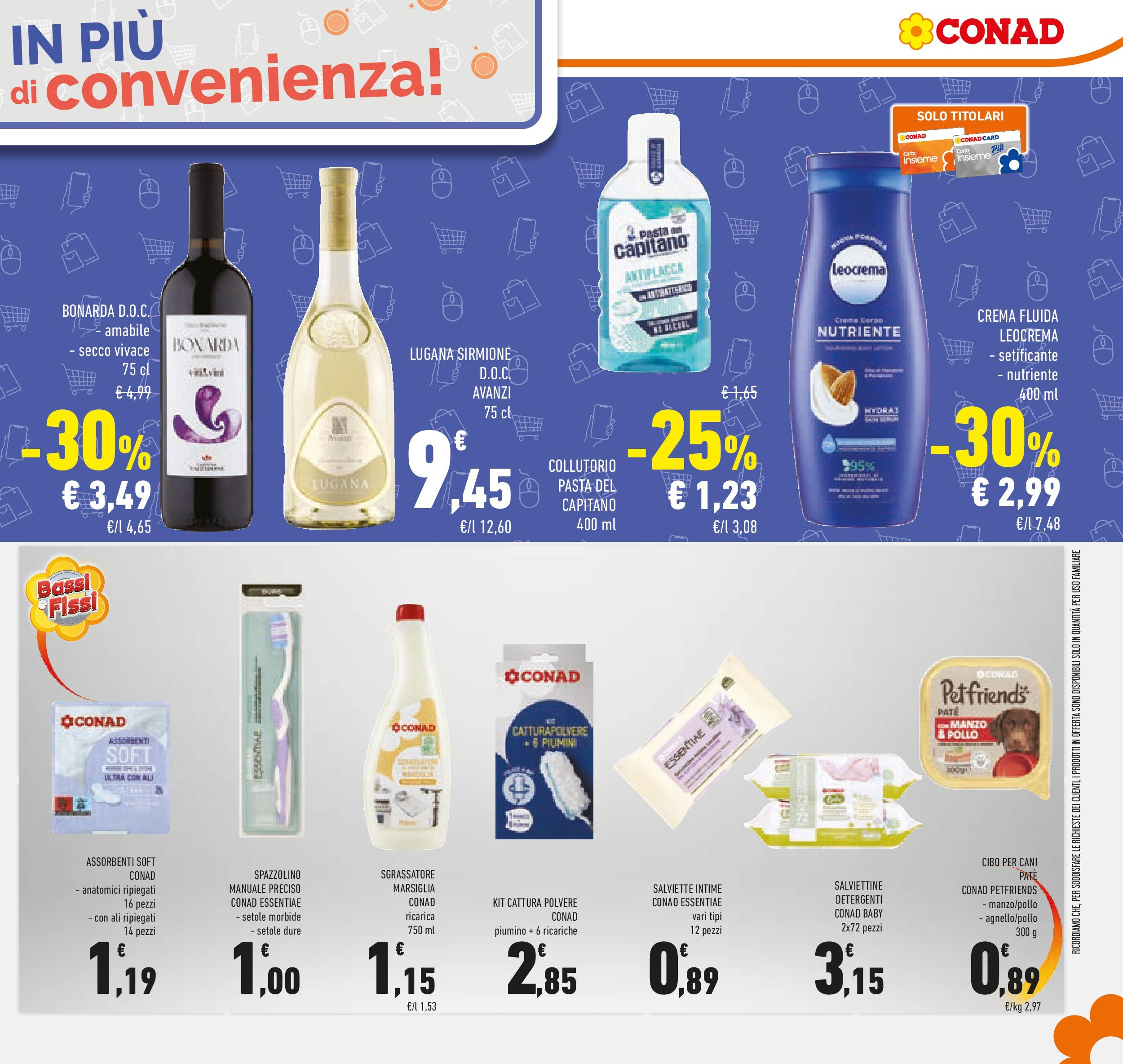 Volantino Conad dal 26/08/2025 β³ Settembre | Pagina: 27 | Prodotti: Crema, Spazzolino, Pasta, Body Volantino Conad dal 26/08/2025 > Anteprima - Settembre | Pagina: 27 | Prodotti: Crema, Spazzolino, Pasta, Body
