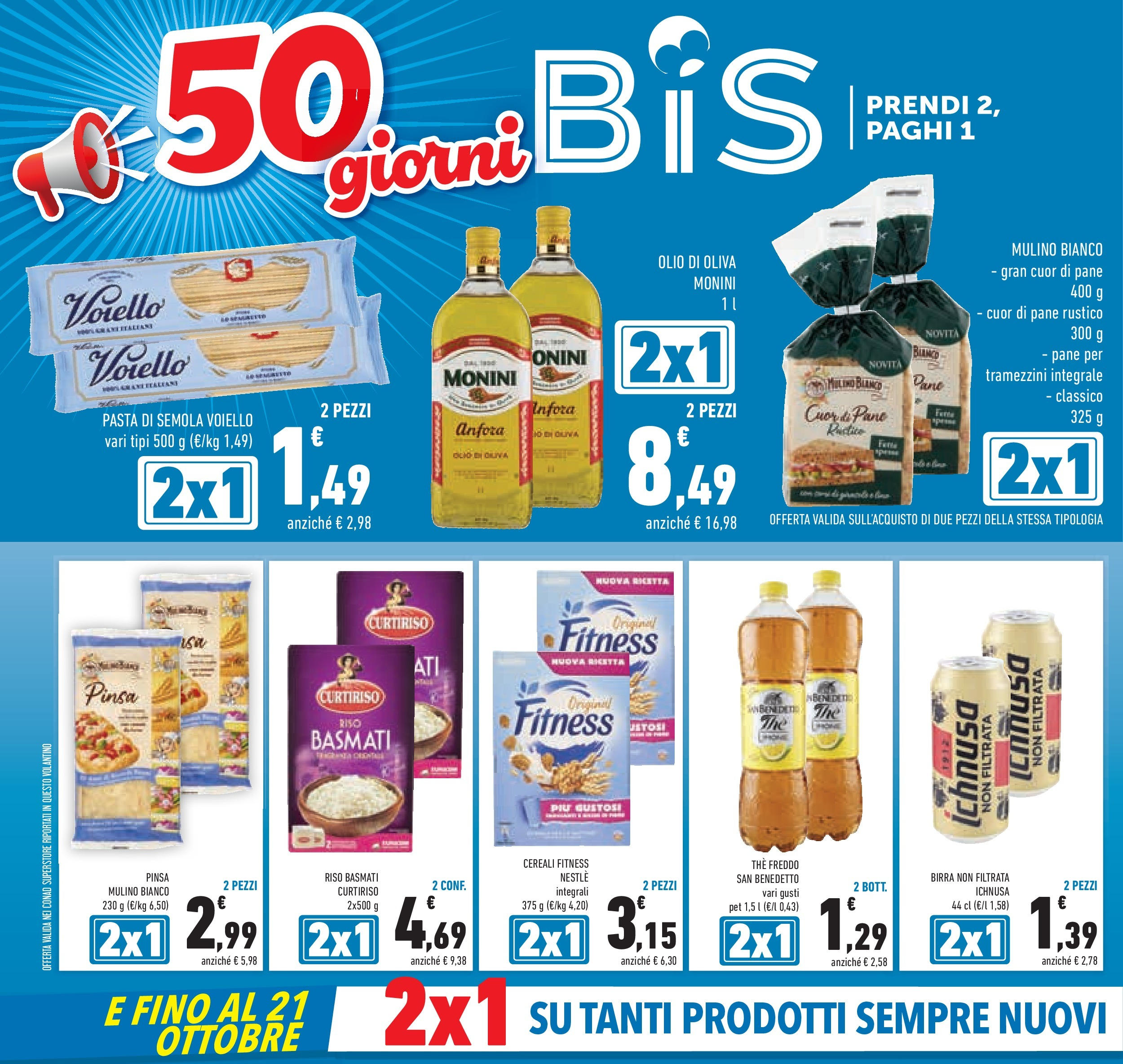 Volantino Conad dal 26/08/2025 β³ Settembre | Pagina: 4 | Prodotti: Olio, Olive, Pasta, The Volantino Conad dal 26/08/2025 > Anteprima - Settembre | Pagina: 4 | Prodotti: Olio, Olive, Pasta, The