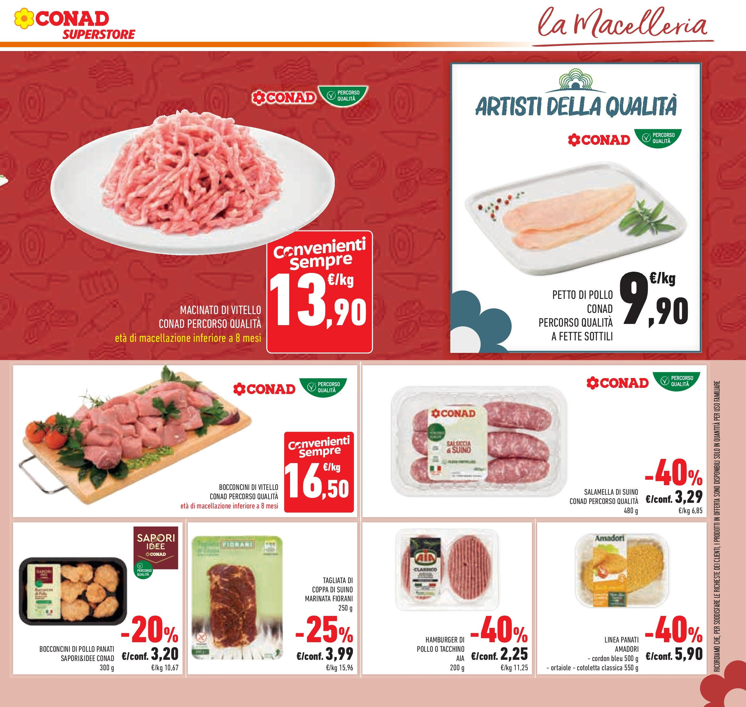 Volantino Conad dal 26/08/2025 β³ Settembre | Pagina: 11 | Prodotti: Petto di Pollo, Pollo, Vitello, Macinato Volantino Conad dal 26/08/2025 > Anteprima - Settembre | Pagina: 11 | Prodotti: Petto di Pollo, Pollo, Vitello, Macinato