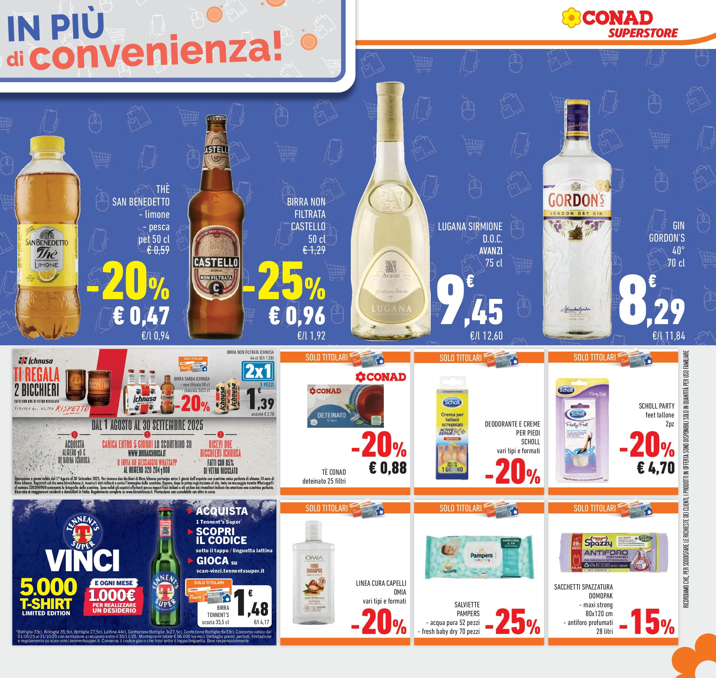 Volantino Conad dal 26/08/2025 β³ Settembre | Pagina: 23 | Prodotti: Shampoo, Crema, Pesca, The Volantino Conad dal 26/08/2025 > Anteprima - Settembre | Pagina: 23 | Prodotti: Shampoo, Crema, Pesca, The
