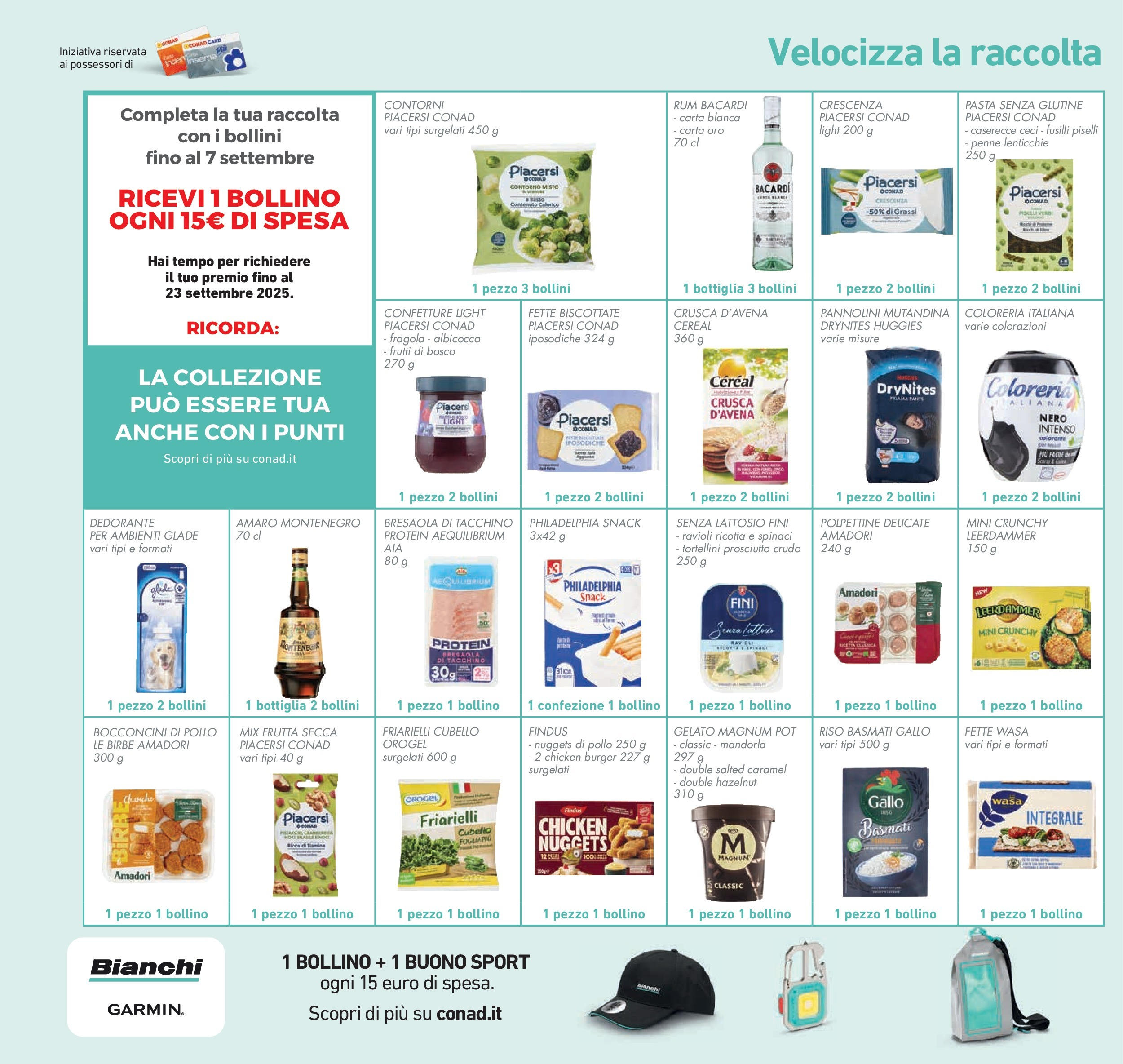 Volantino Conad dal 26/08/2025 β³ Settembre | Pagina: 36 | Prodotti: Pannolini, Pasta senza glutine, Lenticchie, Frutta Volantino Conad dal 26/08/2025 > Anteprima - Settembre | Pagina: 36 | Prodotti: Pannolini, Pasta senza glutine, Lenticchie, Frutta