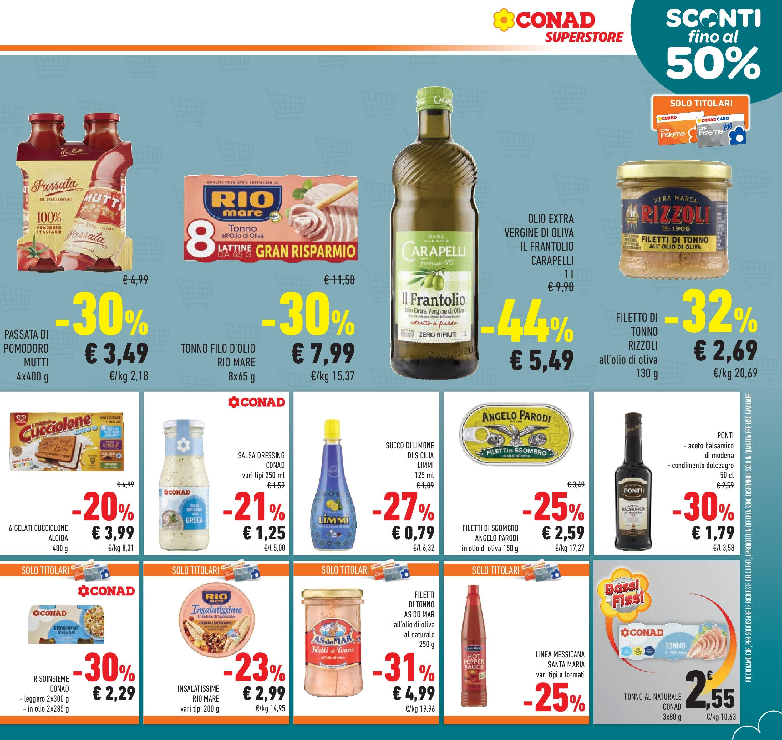 Volantino Conad dal 26/08/2025 β³ Settembre | Pagina: 9 | Prodotti: Succo, Olive, Tonno, Olio di Oliva Volantino Conad dal 26/08/2025 > Anteprima - Settembre | Pagina: 9 | Prodotti: Succo, Olive, Tonno, Olio di Oliva
