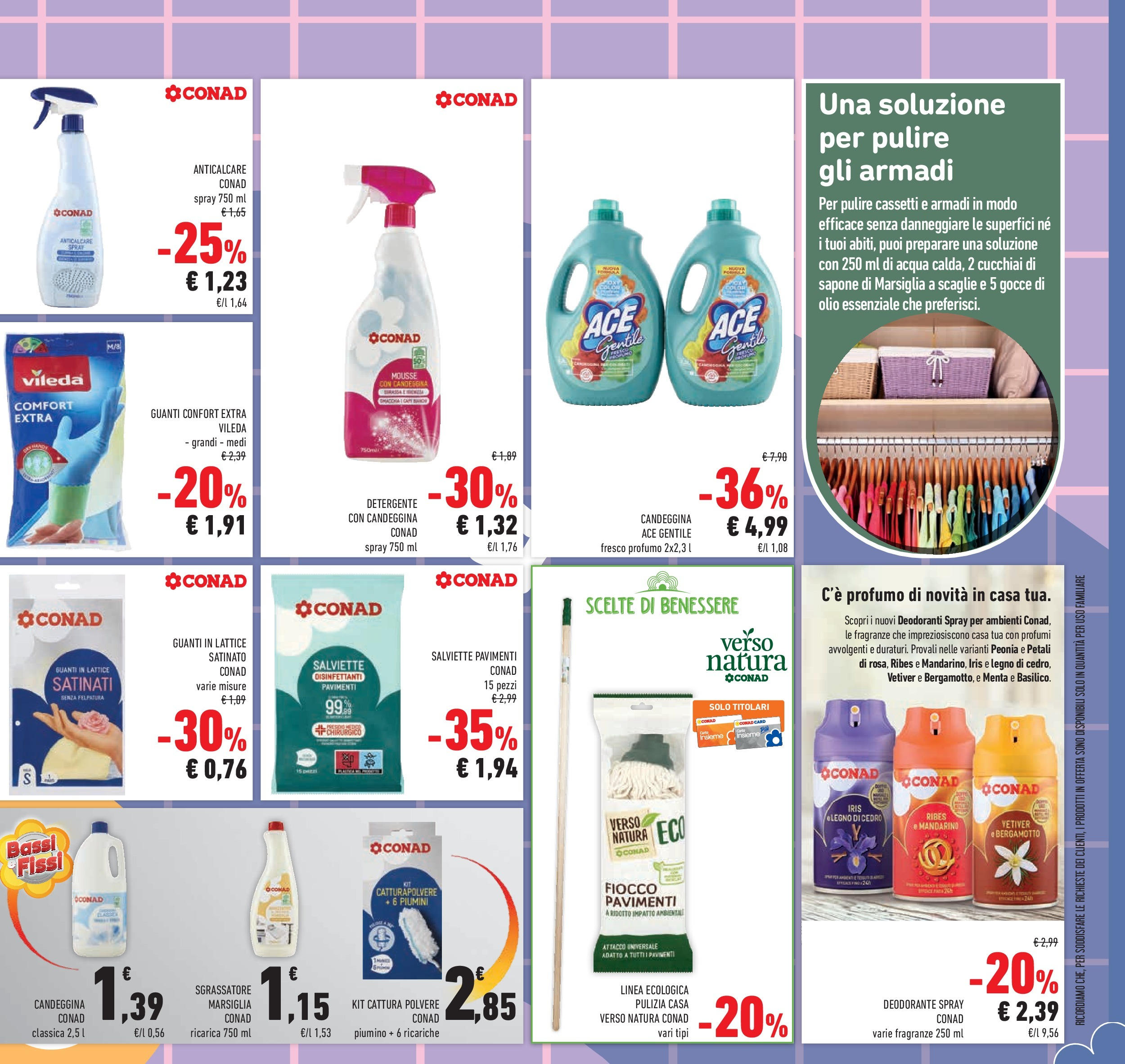Volantino Conad dal 26/08/2025 β³ Settembre | Pagina: 15 | Prodotti: Sapone, Detergente, Olio, Profumo Volantino Conad dal 26/08/2025 > Anteprima - Settembre | Pagina: 15 | Prodotti: Sapone, Detergente, Olio, Profumo