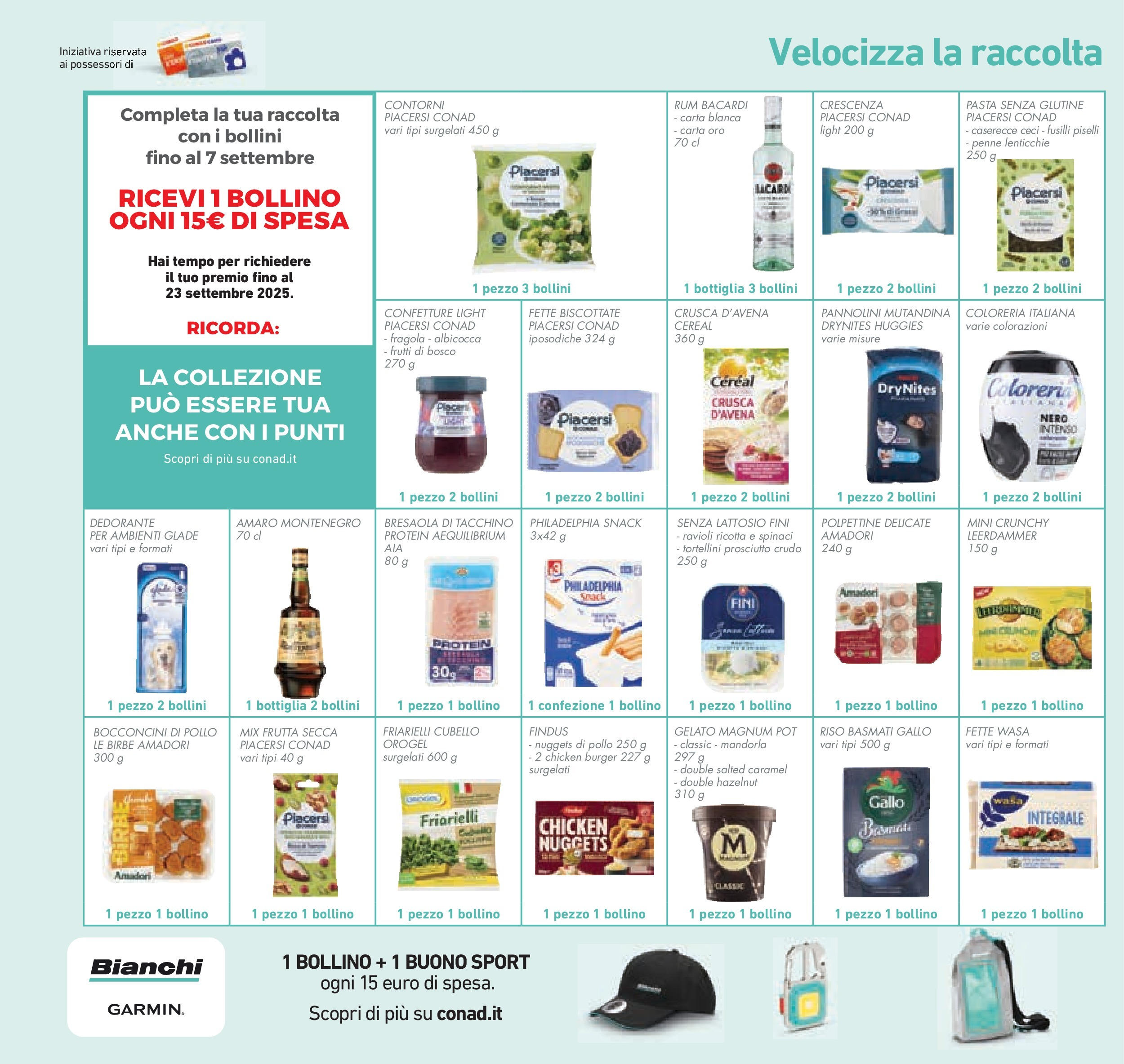 Volantino Conad dal 26/08/2025 β³ Settembre | Pagina: 34 | Prodotti: Gelato, Frutta, Spinaci, Bottiglia Volantino Conad dal 26/08/2025 > Anteprima - Settembre | Pagina: 34 | Prodotti: Gelato, Frutta, Spinaci, Bottiglia