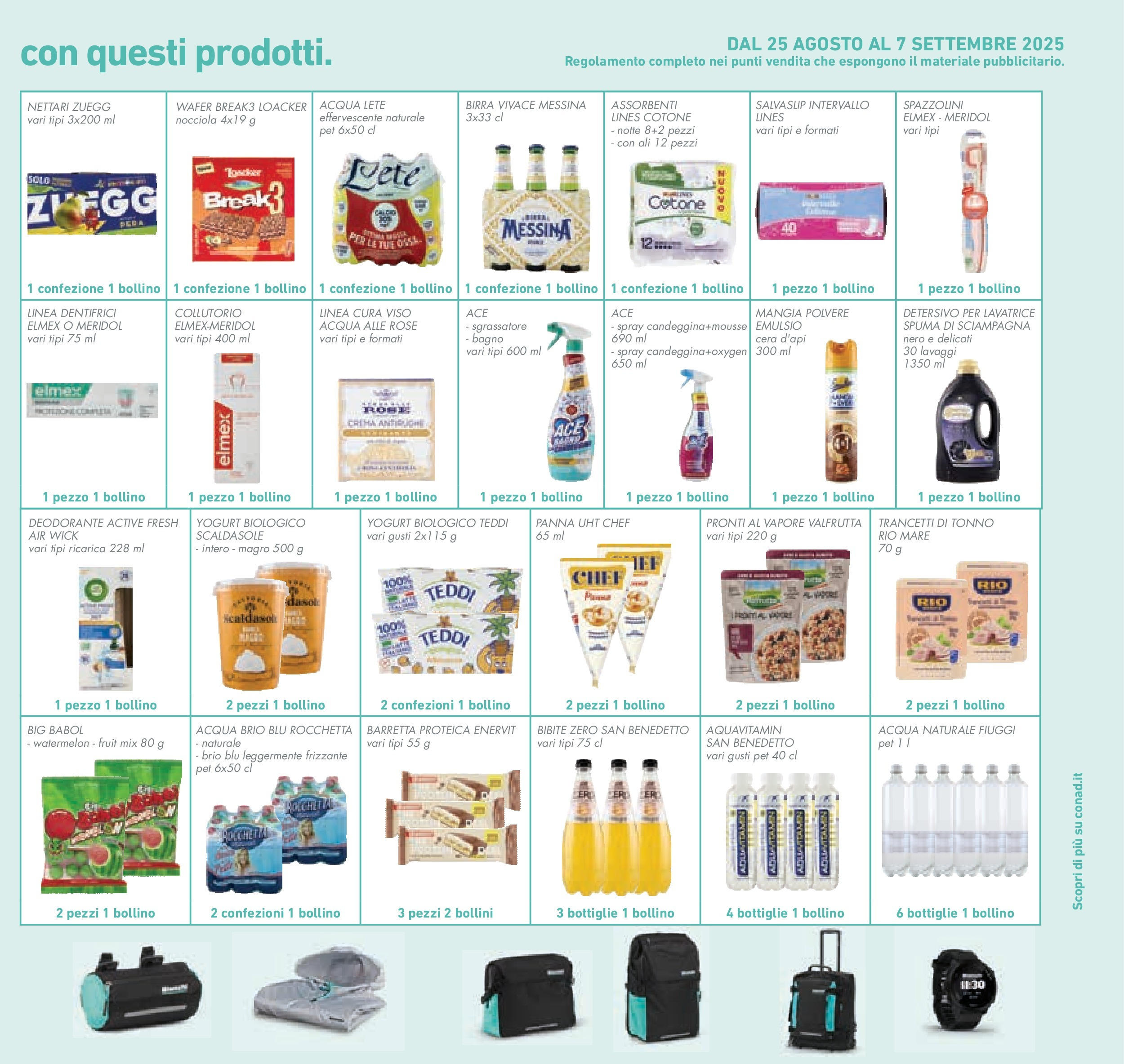 Volantino Conad dal 26/08/2025 β³ Settembre | Pagina: 35 | Prodotti: Yogurt, Sgrassatore, Acqua, Acqua naturale Volantino Conad dal 26/08/2025 > Anteprima - Settembre | Pagina: 35 | Prodotti: Yogurt, Sgrassatore, Acqua, Acqua naturale