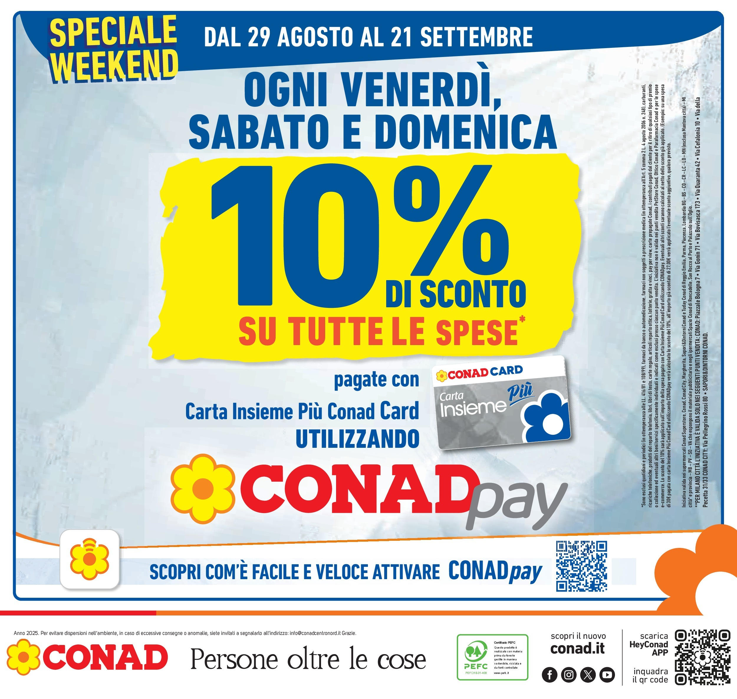 Volantino Conad dal 26/08/2025 β³ Settembre | Pagina: 40 Volantino Conad dal 26/08/2025 > Anteprima - Settembre | Pagina: 40