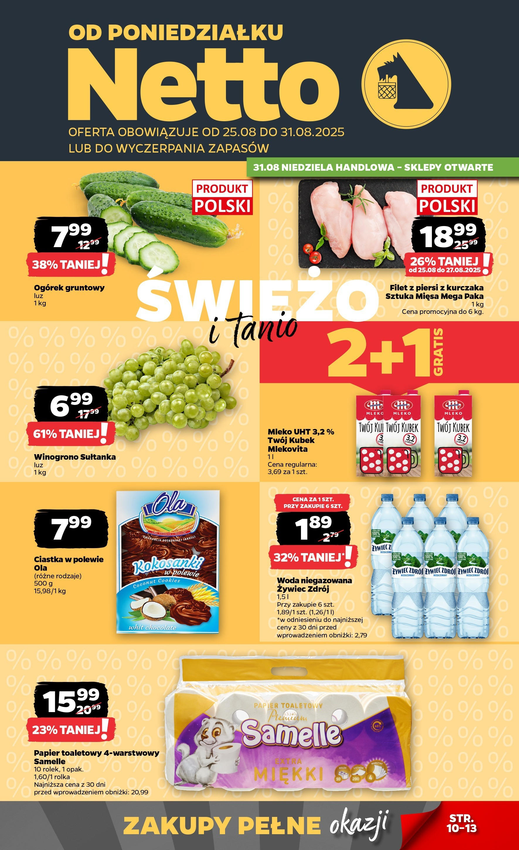 Netto - NETTO T35A ważne do 31.08 od 24.08.2025 | Promocje | Strona: 1 Netto - NETTO T35A ważne do 31.08 od 24.08.2025 - Aktualne promocje | Strona: 1