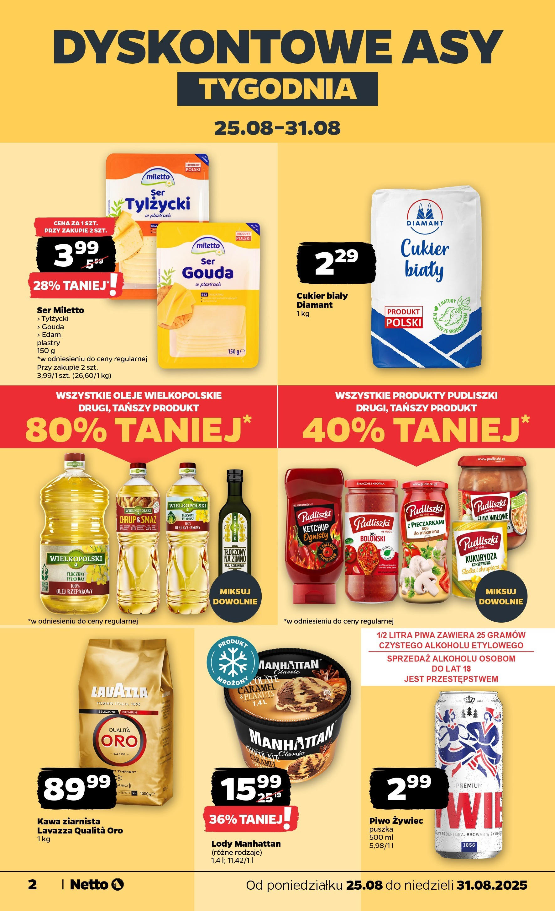 Netto - NETTO T35A ważne do 31.08 od 24.08.2025 | Promocje | Strona: 2 Netto - NETTO T35A ważne do 31.08 od 24.08.2025 - Aktualne promocje | Strona: 2