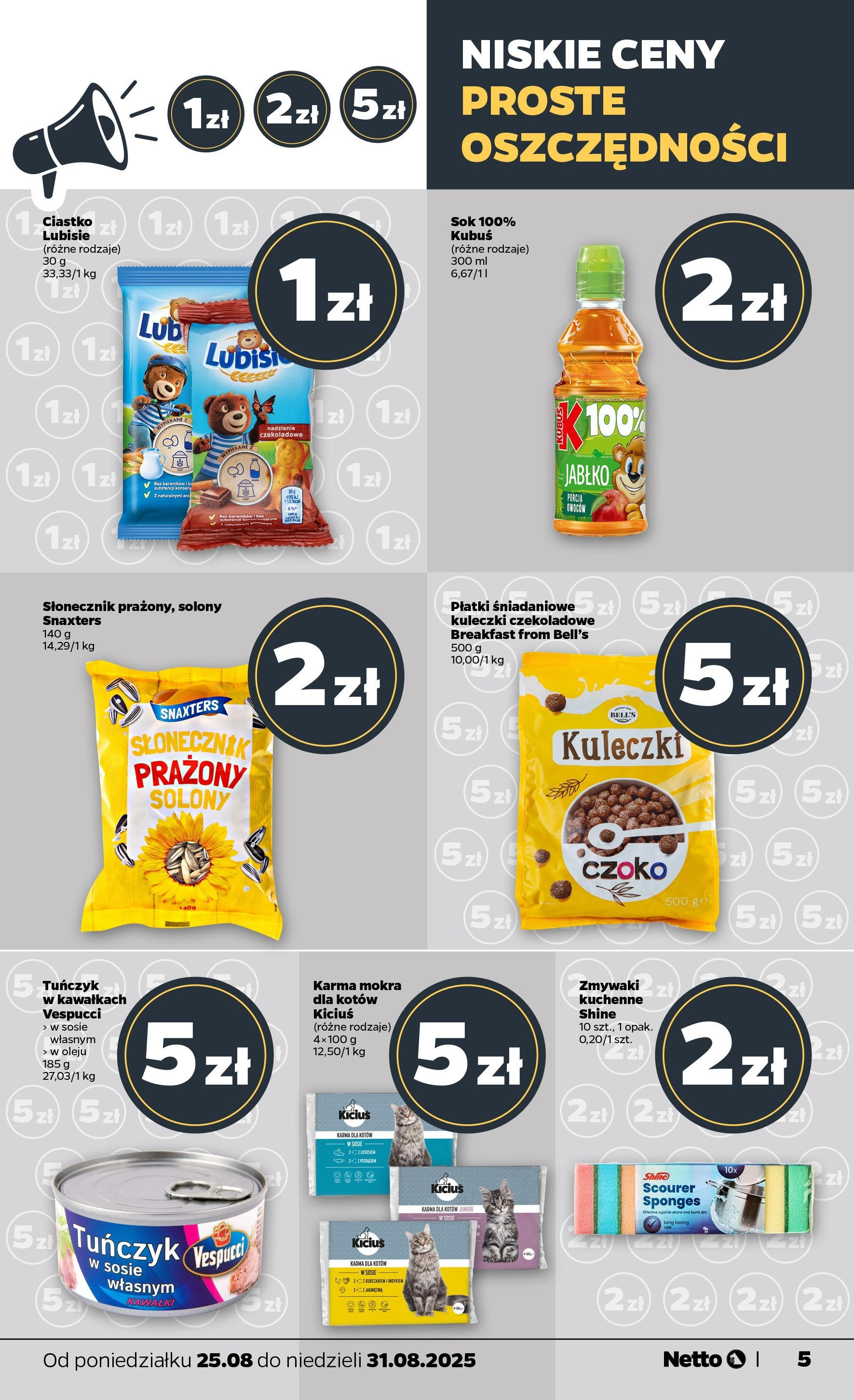 Netto - NETTO T35A ważne do 31.08 od 24.08.2025 | Promocje | Strona: 5 Netto - NETTO T35A ważne do 31.08 od 24.08.2025 - Aktualne promocje | Strona: 5