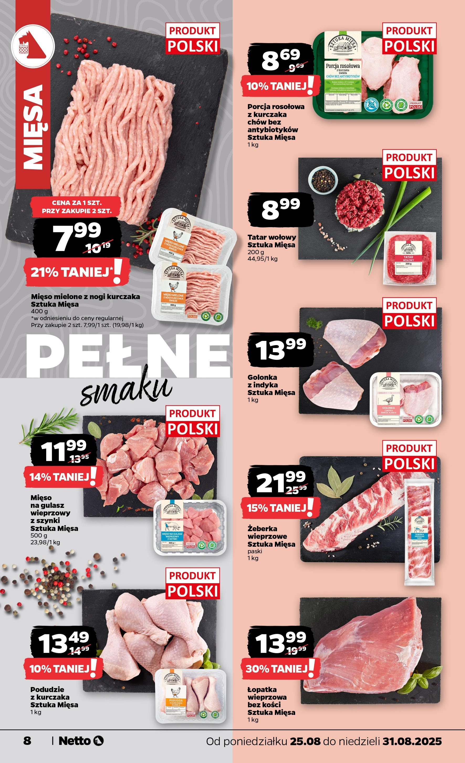 Netto - NETTO T35A ważne do 31.08 od 24.08.2025 | Promocje | Strona: 8 Netto - NETTO T35A ważne do 31.08 od 24.08.2025 - Aktualne promocje | Strona: 8