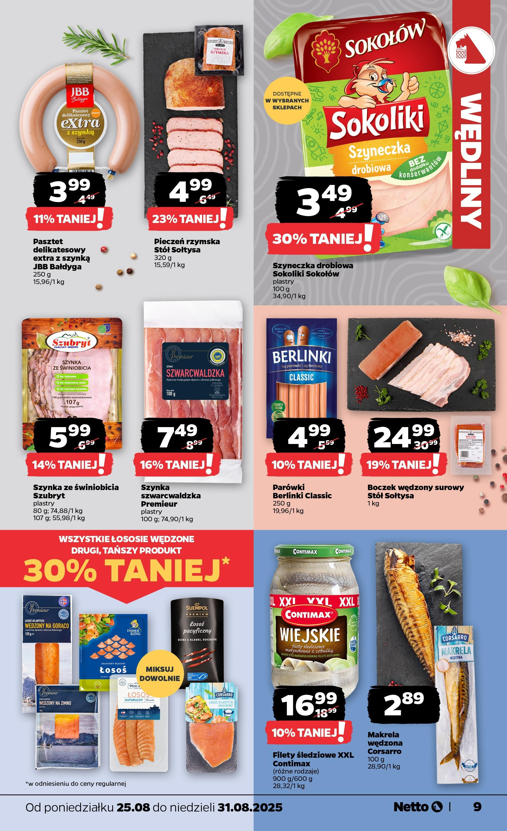 Netto - NETTO T35A ważne do 31.08 od 24.08.2025 | Promocje | Strona: 9 Netto - NETTO T35A ważne do 31.08 od 24.08.2025 - Aktualne promocje | Strona: 9