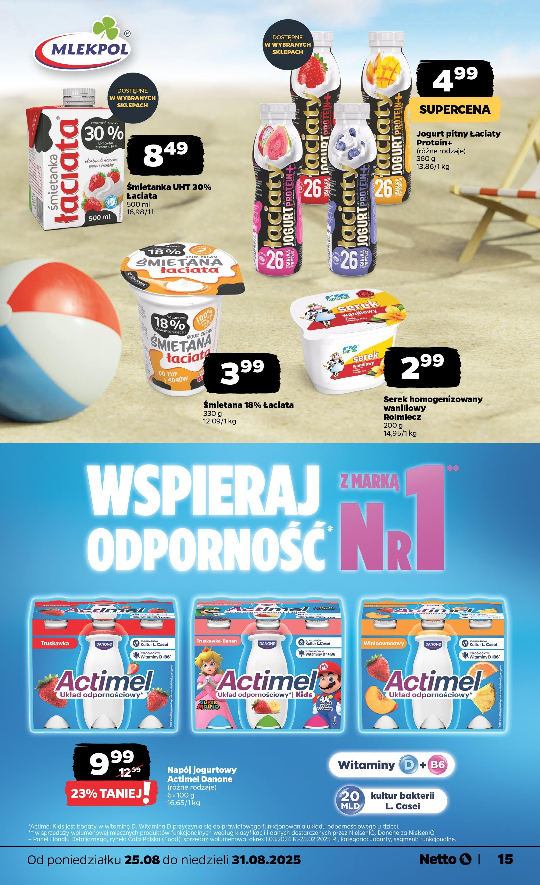Netto - NETTO T35A ważne do 31.08 od 24.08.2025 | Promocje | Strona: 15 Netto - NETTO T35A ważne do 31.08 od 24.08.2025 - Aktualne promocje | Strona: 15