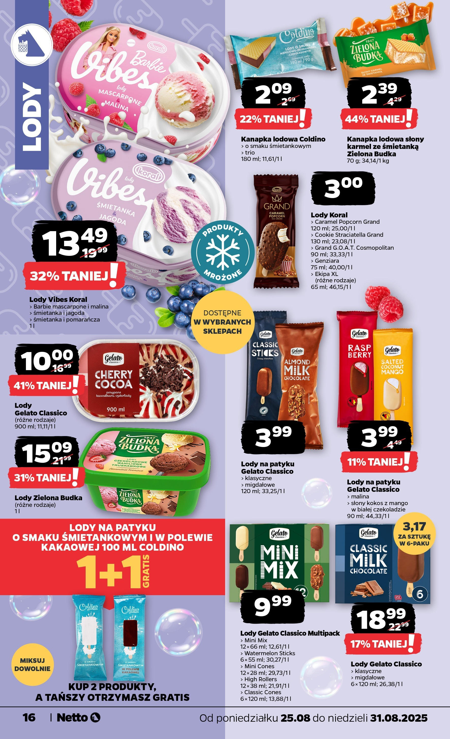 Netto - NETTO T35A ważne do 31.08 od 24.08.2025 | Promocje | Strona: 16 Netto - NETTO T35A ważne do 31.08 od 24.08.2025 - Aktualne promocje | Strona: 16