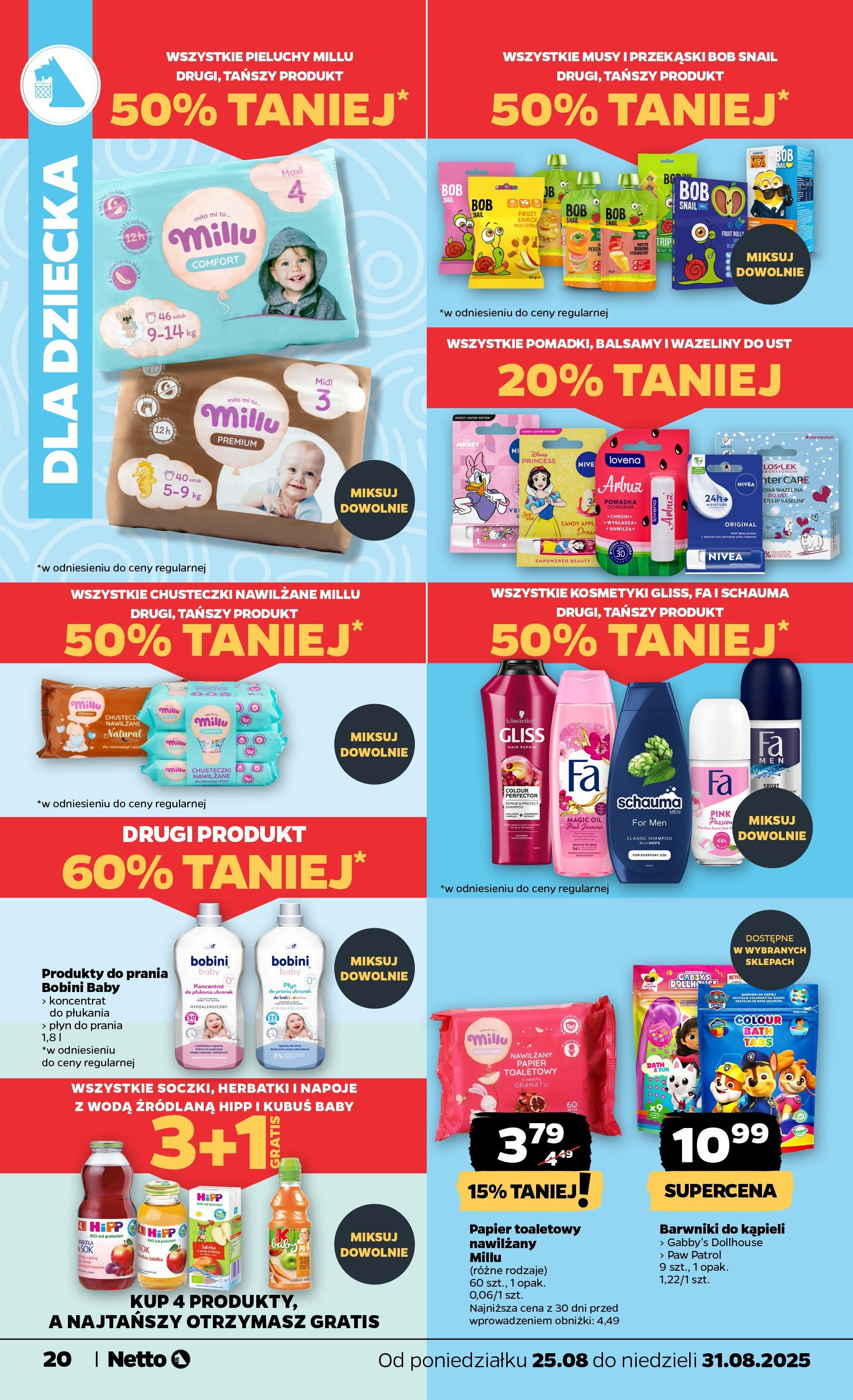 Netto - NETTO T35A ważne do 31.08 od 24.08.2025 | Promocje | Strona: 20 Netto - NETTO T35A ważne do 31.08 od 24.08.2025 - Aktualne promocje | Strona: 20