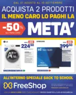 Freeshop Il meno caro lo paghi la meta - al 10.09.2025