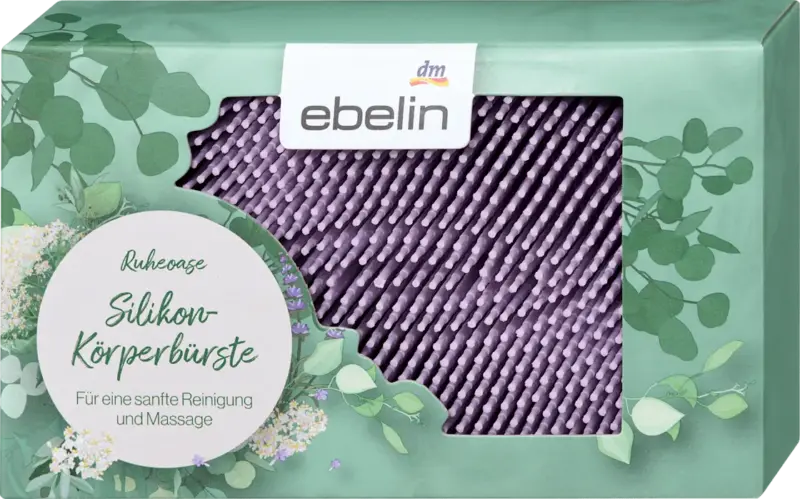 ebelin Silikon-Körperbürste Ruheoase