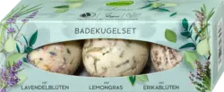 alverde NATURKOSMETIK Geschenkset Badekugel Ruheoase