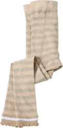 ALANA Leggings mit Streifen-Muster & Herz-Motiv, beige & grau, Gr. 98/104
