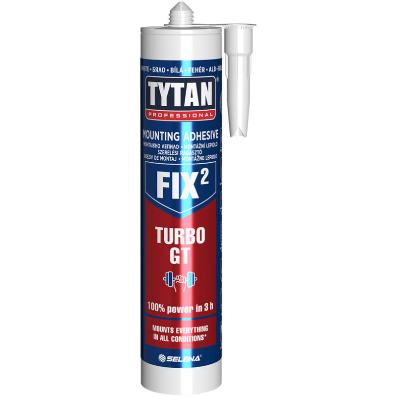 МОНТАЖНО ЛЕПИЛО TYTAN PROFESSIONAL FIX2 TURBO GT