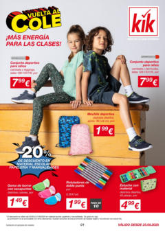 Vista previa KIK - folleto válido desde el 24.08.2025