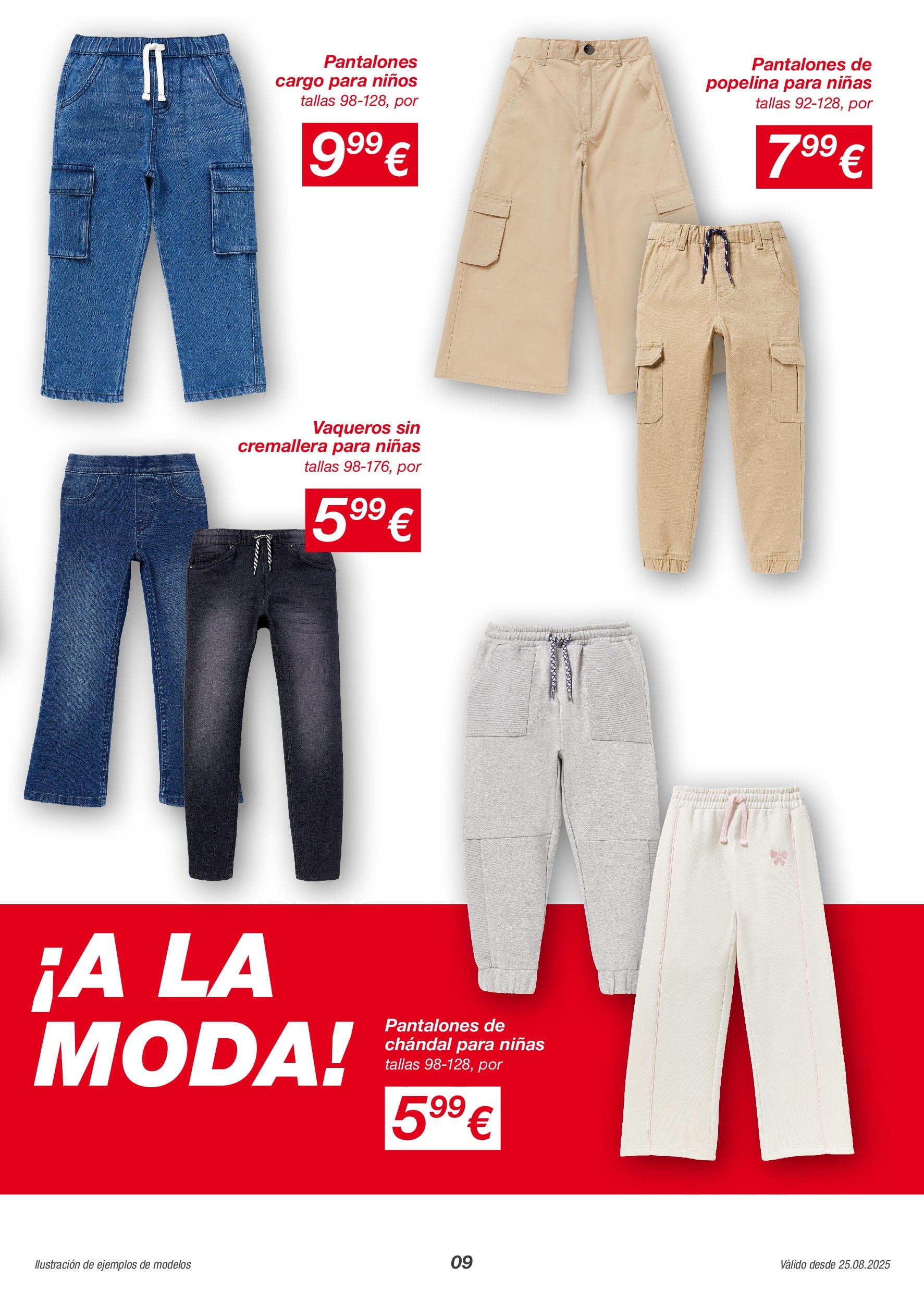 KIK - folleto (24/08/2025 - 31/08/2025) | Página: 9 | Productos: Pantalones KIK - folleto 24/08/2025 - 31/08/2025 | Página: 9 | Productos: Pantalones
