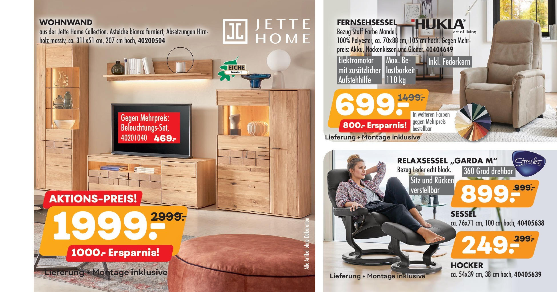 Möbel Kraft Prospekt Traummöbel zum Sparpreis (ab 26.08.2025) zum Blättern | Seite: 5 | Produkte: Hocker, Relaxsessel, Fernsehsessel, Wohnwand