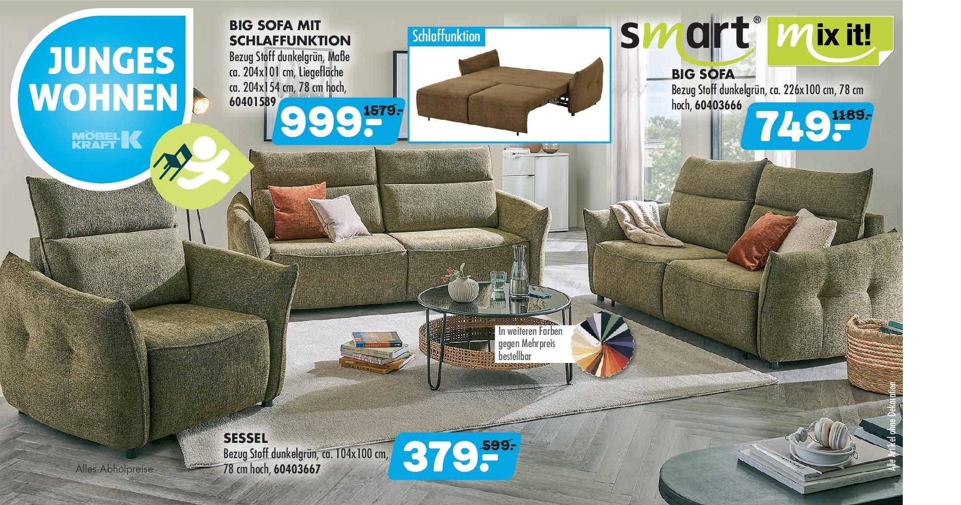 Möbel Kraft Prospekt Traummöbel zum Sparpreis (ab 26.08.2025) zum Blättern | Seite: 6 | Produkte: Sofa, Sessel