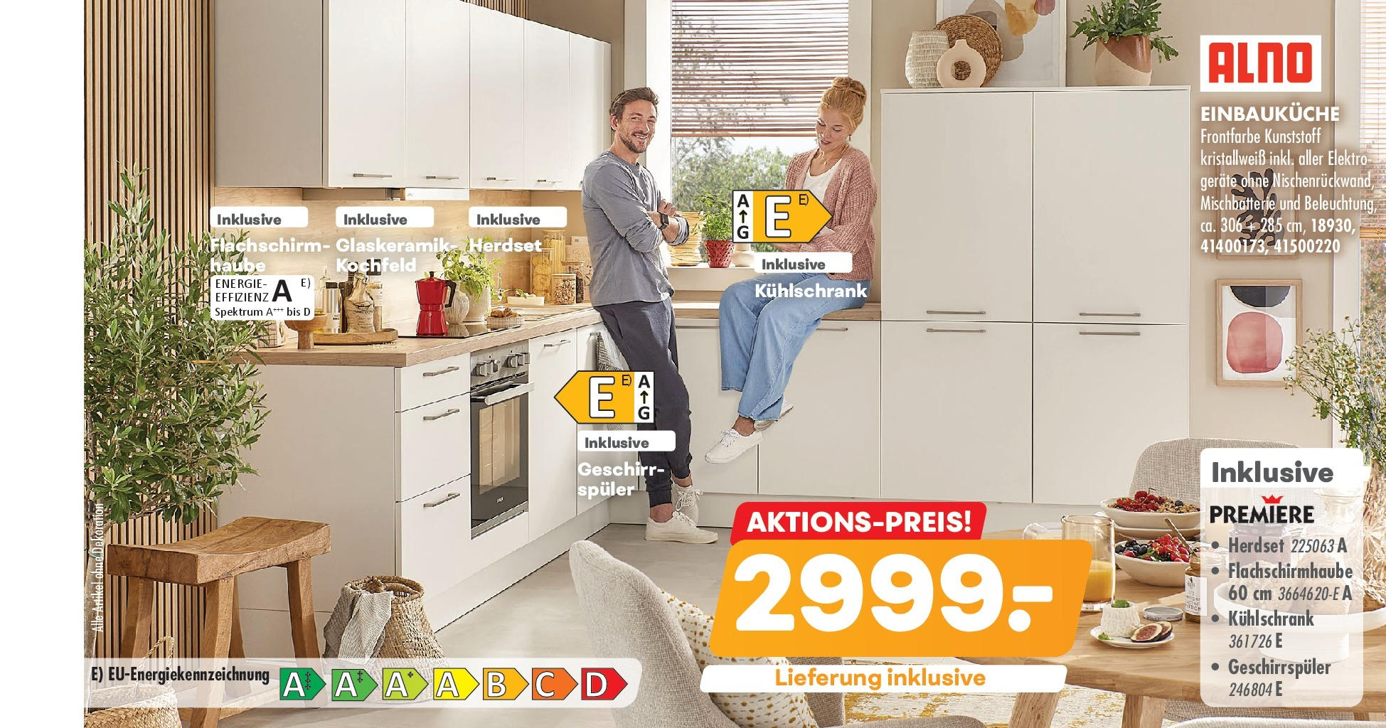 Möbel Kraft Prospekt Traummöbel zum Sparpreis (ab 26.08.2025) zum Blättern | Seite: 11 | Produkte: Geschirrspüler, Einbauküche, Kühlschrank, Kochfeld