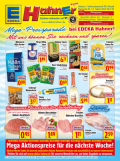 Entdecke - Edeka Hahner: Wochenangebote gültig ab dem 24.08.2025