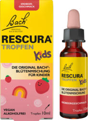 Bach RESCURA Bachblüten Kids Tropfen Erdbeergeschmack