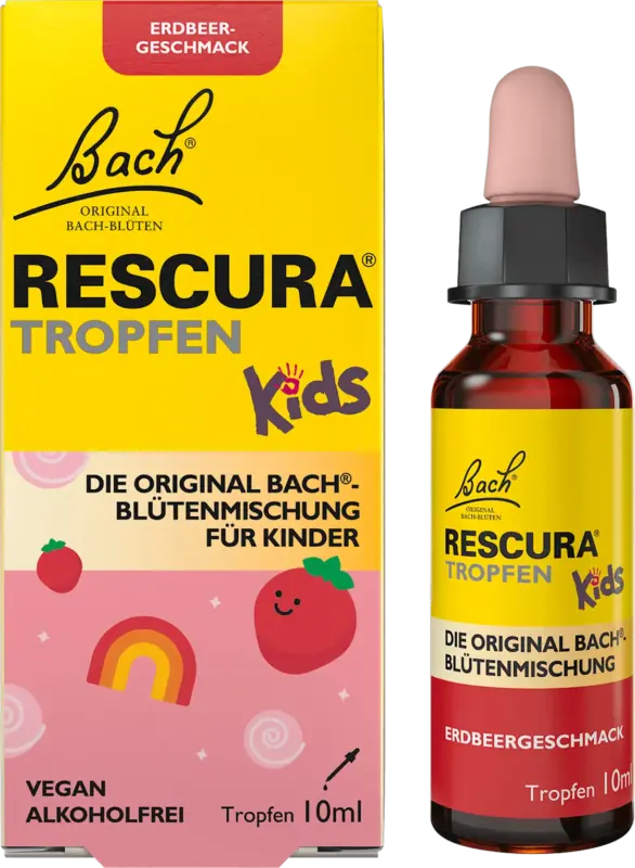 Bach RESCURA Bachblüten Kids Tropfen Erdbeergeschmack