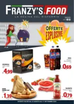 Franzy's Food Offerte esplosive - al 11.09.2025