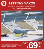 Bricocity Lettino naxos - al 31.08.2025