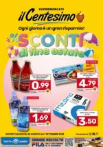 Il Centesimo Sconti di fine Estate - al 01.09.2025