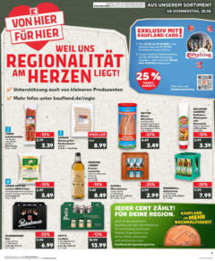 Kaufland prospekt Ahaus	 gültig ab dem 28.08.2025
