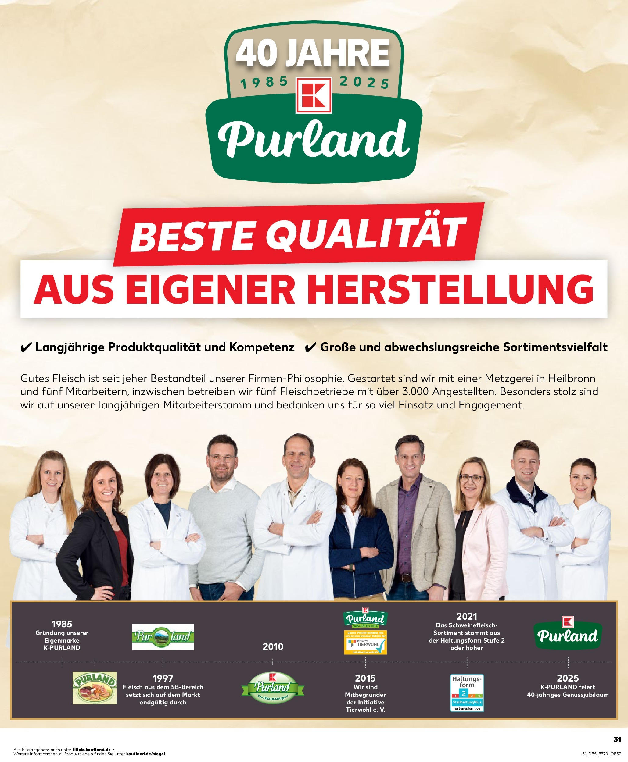 Prospekt Kaufland ab 27.08.2025 » Angebote und Werbung Online | Seite: 31 | Produkte: Schweinefleisch, Fleisch Prospekt Kaufland ab 27.08.2025 » Angebote Online zum Blättern | Seite: 31 | Produkte: Schweinefleisch, Fleisch