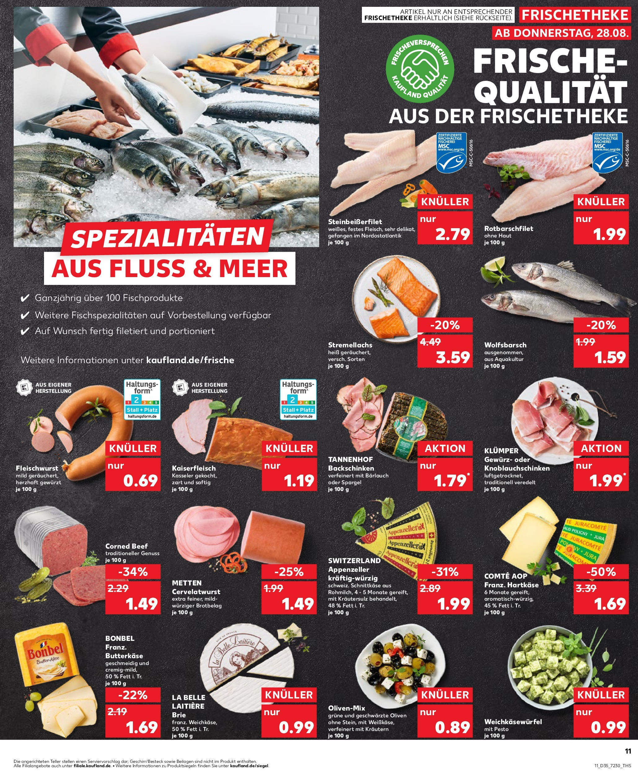Prospekt Kaufland ab 28.08.2025 » Angebote und Werbung Online | Seite: 11 | Produkte: Spargel Prospekt Kaufland ab 28.08.2025 » Angebote Online zum Blättern | Seite: 11 | Produkte: Spargel