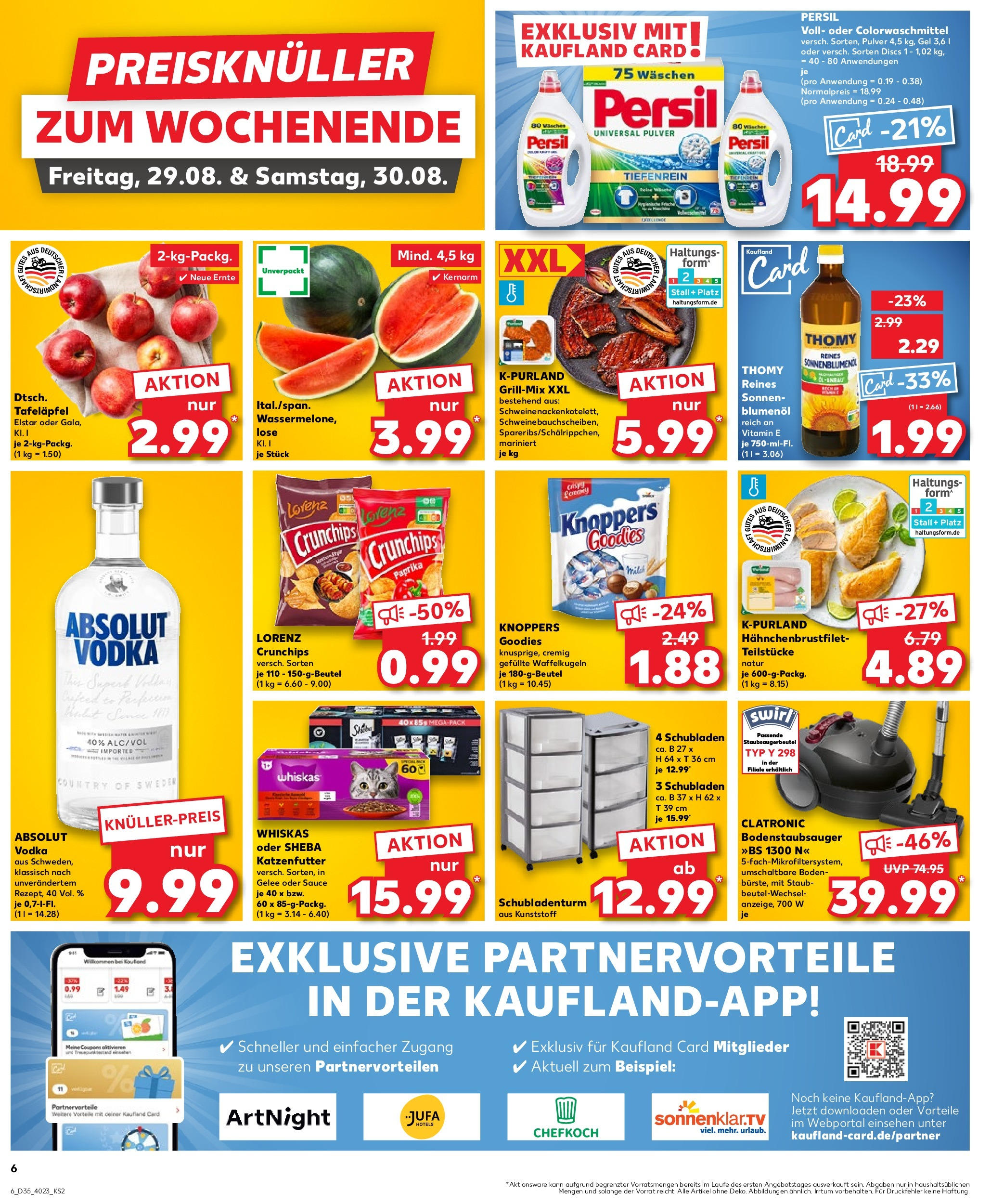 Prospekt Kaufland ab 28.08.2025 » Angebote und Werbung Online | Seite: 7 | Produkte: Sheba, Knoppers, Lorenz crunchips, Chips Prospekt Kaufland ab 28.08.2025 » Angebote Online zum Blättern | Seite: 7 | Produkte: Sheba, Knoppers, Lorenz crunchips, Chips