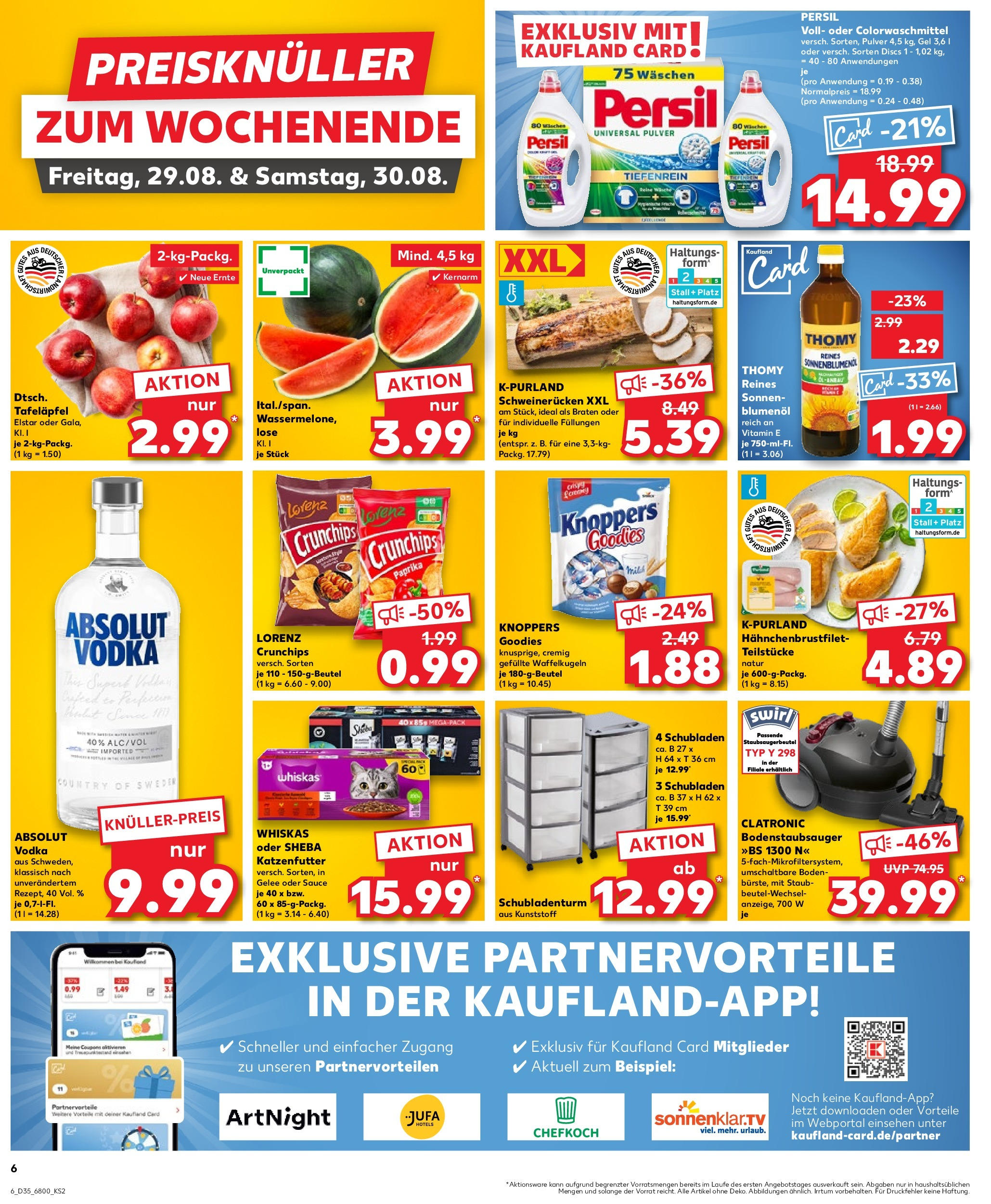 Prospekt Kaufland ab 28.08.2025 » Angebote und Werbung Online | Seite: 7 | Produkte: Sonnenblumenol, Paprika, Knoppers, Schweinerucken Prospekt Kaufland ab 28.08.2025 » Angebote Online zum Blättern | Seite: 7 | Produkte: Sonnenblumenol, Paprika, Knoppers, Schweinerucken
