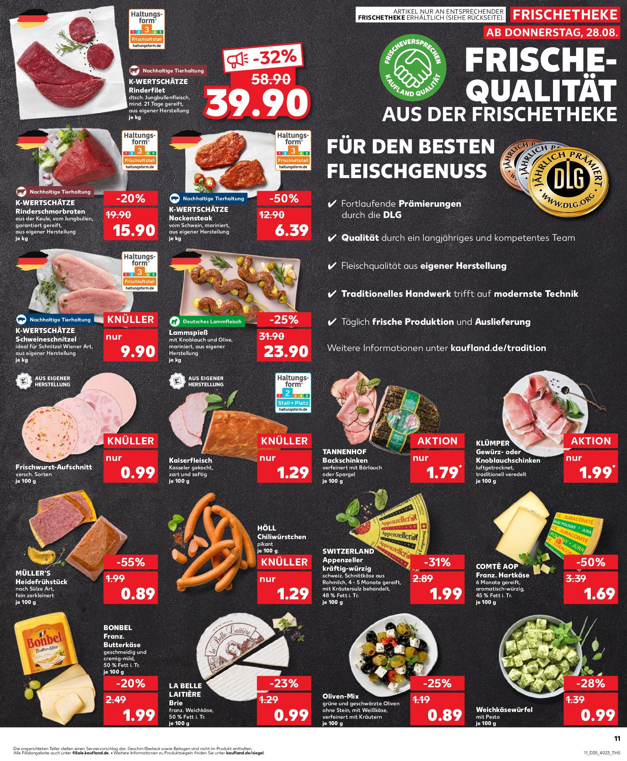 Prospekt Kaufland ab 28.08.2025 » Angebote und Werbung Online | Seite: 11 | Produkte: Spargel, Schnitzel, Knoblauch, Steak Prospekt Kaufland ab 28.08.2025 » Angebote Online zum Blättern | Seite: 11 | Produkte: Spargel, Schnitzel, Knoblauch, Steak