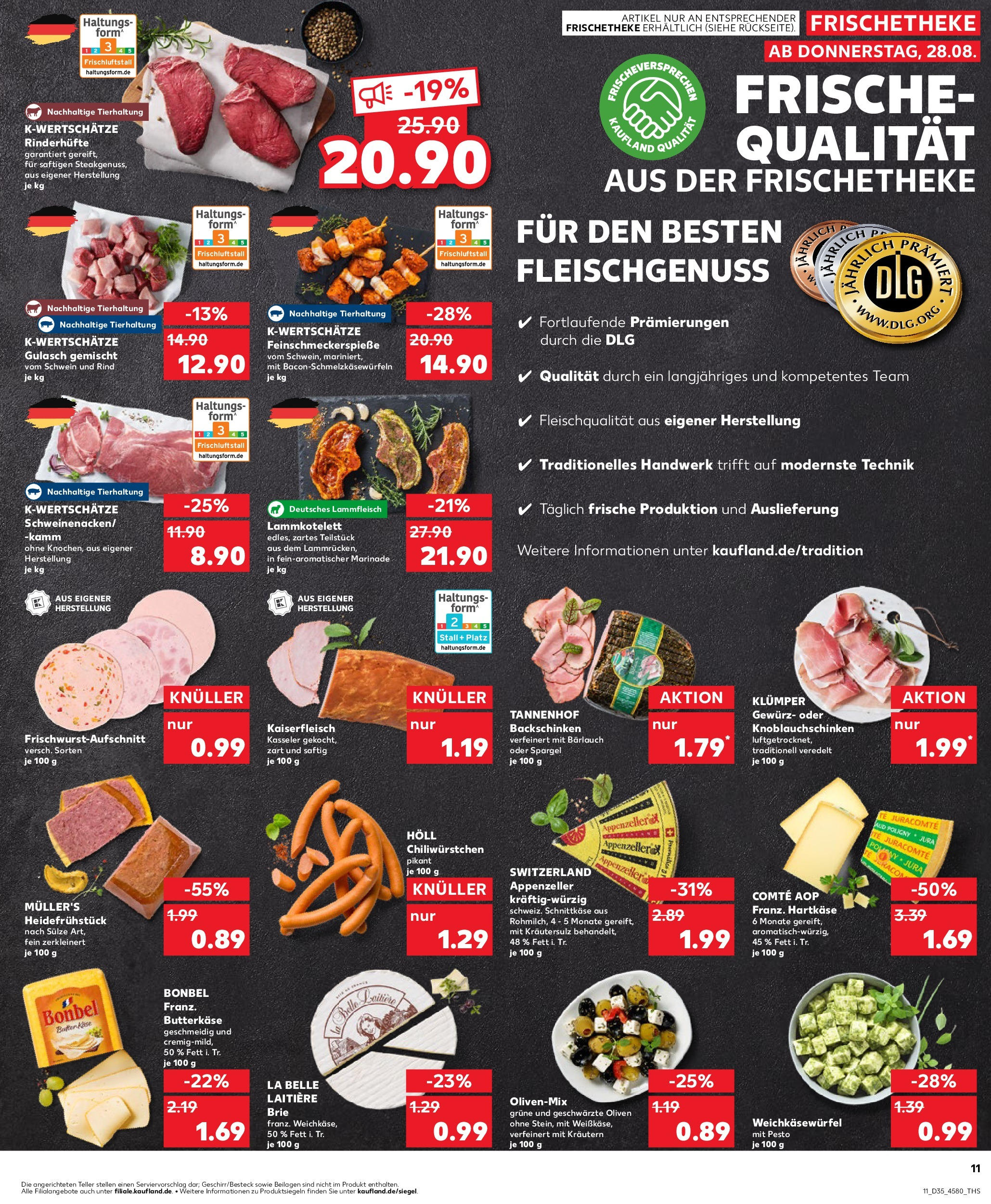 Prospekt Kaufland ab 28.08.2025 » Angebote und Werbung Online | Seite: 11 | Produkte: Spargel, Gulasch, Chili Prospekt Kaufland ab 28.08.2025 » Angebote Online zum Blättern | Seite: 11 | Produkte: Spargel, Gulasch, Chili