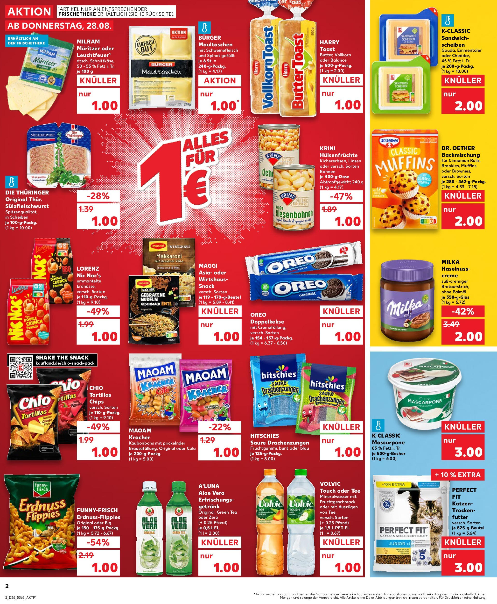 Prospekt Kaufland ab 28.08.2025 » Angebote und Werbung Online | Seite: 3 | Produkte: Maggi, Burger, Creme, Nudeln Prospekt Kaufland ab 28.08.2025 » Angebote Online zum Blättern | Seite: 3 | Produkte: Maggi, Burger, Creme, Nudeln