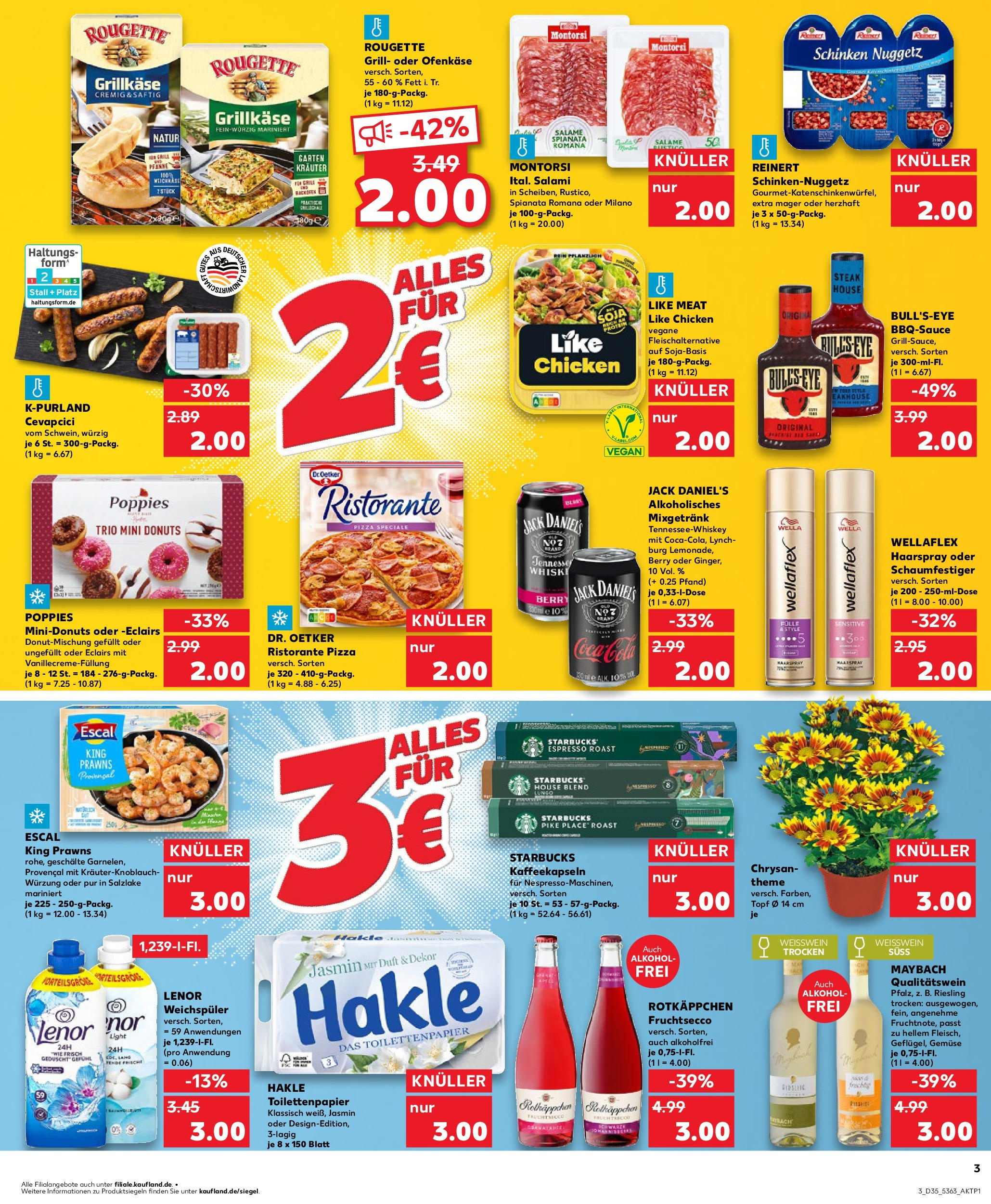 Prospekt Kaufland ab 28.08.2025 » Angebote und Werbung Online | Seite: 4 | Produkte: Weißwein, Duft, Fruchtsecco, Schinken Prospekt Kaufland ab 28.08.2025 » Angebote Online zum Blättern | Seite: 4 | Produkte: Weißwein, Duft, Fruchtsecco, Schinken
