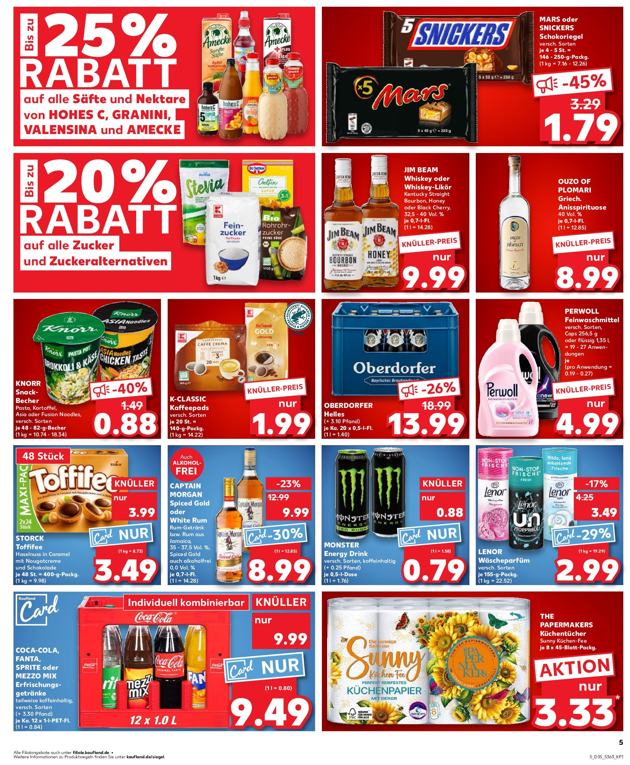 Prospekt Kaufland ab 28.08.2025 » Angebote und Werbung Online | Seite: 6 | Produkte: Mezzo mix, Sprite, Hohes c, Oder mezzo mix Prospekt Kaufland ab 28.08.2025 » Angebote Online zum Blättern | Seite: 6 | Produkte: Mezzo mix, Sprite, Hohes c, Oder mezzo mix
